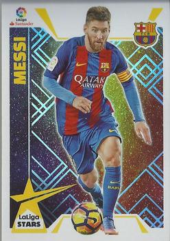 2017-18 Panini LaLiga Santander Este Stickers - LaLiga Stars #15 Messi Front