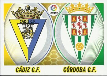 2016-17 ESTE Spanish Liga - LaLiga 2 #2 Escudos Cádiz / Córdoba Front