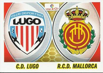 2016-17 ESTE Spanish Liga - LaLiga 2 #6 Escudos Lugo / Mallorca Front
