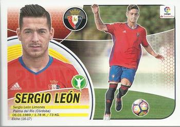2016-17 ESTE Spanish Liga - Últimos Fichajes #55 Sergio Leon Front