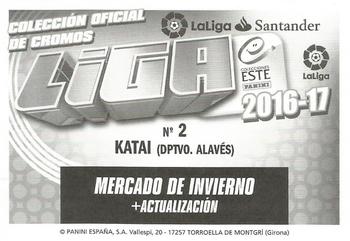 2016-17 ESTE Spanish Liga - Mercado de Invierno #2 Aleksandar Katai Back