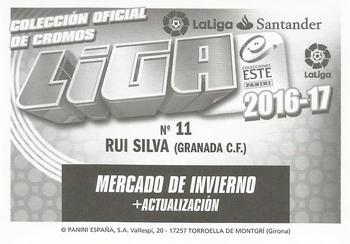 2016-17 ESTE Spanish Liga - Mercado de Invierno #11 Rui Silva Back
