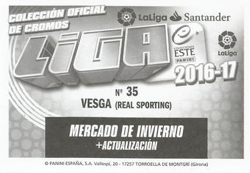 2016-17 ESTE Spanish Liga - Mercado de Invierno #35 Mikel Vesga Back