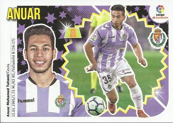 2018-19 Panini LaLiga Santander Este Stickers - Valladolid #10A Anuar Tuhami Front