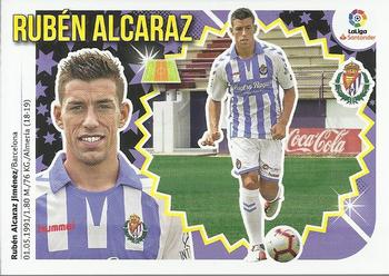 2018-19 Panini LaLiga Santander Este Stickers - Valladolid #12BIS Ruben Alcaraz Front