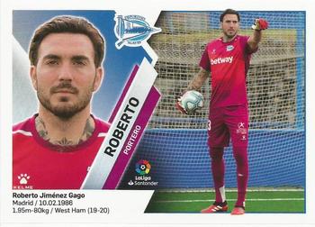 2019-20 Panini LaLiga Santander Este Stickers - Mercado de Invierno #1 Roberto Front