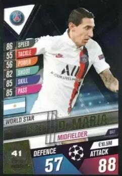 2019-20 Topps Match Attax 101 #W41 Angel Di Maria Front