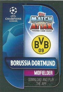 2019-20 Topps Match Attax 101 #W52 Axel Witsel Back