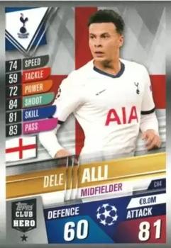 2019-20 Topps Match Attax 101 #CH4 Dele Alli Front