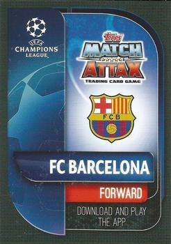 2019-20 Topps Match Attax 101 - Gold Limited Edition #LE2G Lionel Messi Back