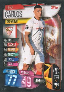 2019-20 Topps Match Attax UEFA Champions League International - Spain & Portugal Edition #SEV4 Diego Carlos Front