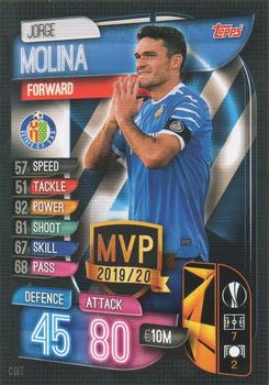 2019-20 Topps Match Attax UEFA Champions League International - Spain & Portugal Edition #C-GET Jorge Molina Front