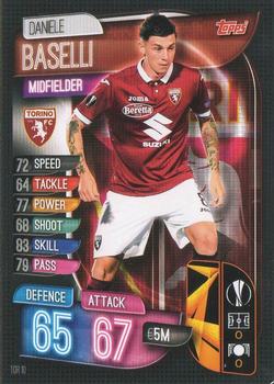 2019-20 Topps Match Attax UEFA Champions League International - Italy Edition #TOR10 Daniele Baselli Front
