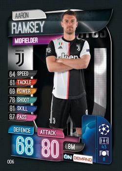 2019-20 Topps On-Demand Match Attax UEFA Champions League #OD6 Aaron Ramsey Front
