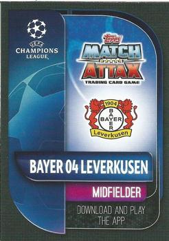 2019-20 Topps On-Demand Match Attax UEFA Champions League #OD29 Kevin Volland Back