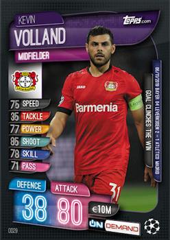 2019-20 Topps On-Demand Match Attax UEFA Champions League #OD29 Kevin Volland Front