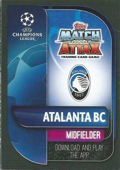 2019-20 Topps On-Demand Match Attax UEFA Champions League #OD49 Remo Freuler Back