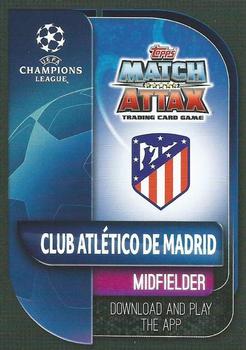 2019-20 Topps On-Demand Match Attax UEFA Champions League #OD60 Marcos Llorente Back