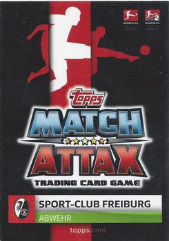2019-20 Topps Match Attax Bundesliga Action #476 Christian Günter Back