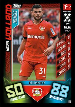 2019-20 Topps Match Attax Bundesliga Action #516 Kevin Volland Front