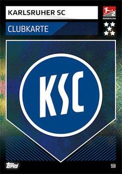 2019-20 Topps Match Attax Bundesliga Action #550 Clubkarte Front