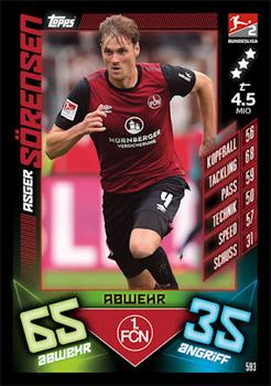 2019-20 Topps Match Attax Bundesliga Action #593 Asger Sorensen Front