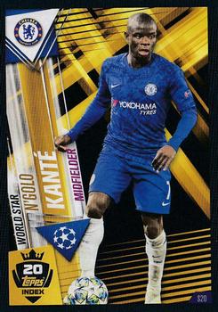 2019-20 Topps Match Attax 101 - Stickers #S20 N'Golo Kante Front