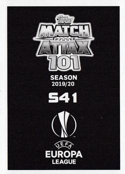 2019-20 Topps Match Attax 101 - Stickers #S41 Moussa Marega Back