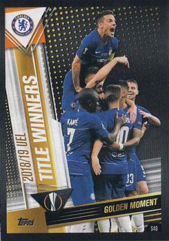 2019-20 Topps Match Attax 101 - Stickers #S48 2018/19 UEL Title Winners Front