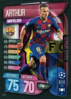 2019-20 Topps Match Attax UEFA Champions League UK Extra - Spain & Portugal Edition #SU52 Arthur Front