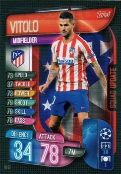 2019-20 Topps Match Attax UEFA Champions League UK Extra - Spain & Portugal Edition #SU57 Vitolo Front