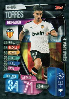 2019-20 Topps Match Attax UEFA Champions League UK Extra - Spain & Portugal Edition #SU59 Ferran Torres Front