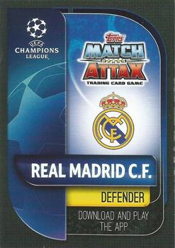 2019-20 Topps Match Attax UEFA Champions League UK Extra - Spain & Portugal Edition #MM18 Dani Carvajal Back
