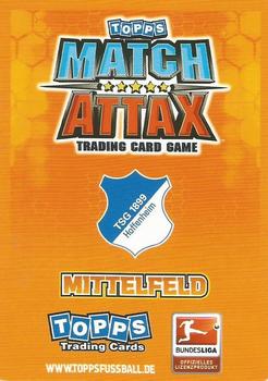 2010-11 Topps Match Attax Bundesliga Spezial #S13 Sebastian Rudy Back