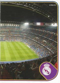 2016-17 Panini Real Madrid Stickers #7 Santiago Bernabeu Stadium Front