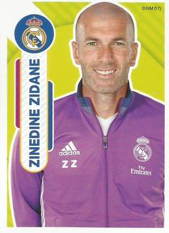 2016-17 Panini Real Madrid Stickers #35 Zinedine Zidane Front