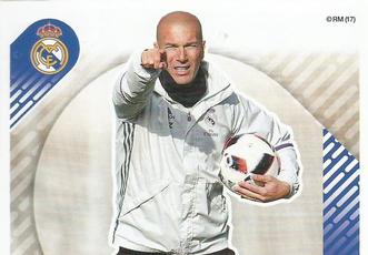 2016-17 Panini Real Madrid Stickers #36 Zinedine Zidane Front