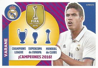 2016-17 Panini Real Madrid Stickers #63 Raphaël Varane Front