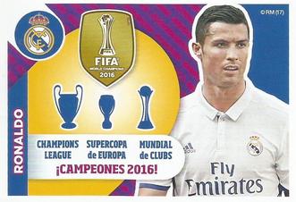 2016-17 Panini Real Madrid Stickers #73 Cristiano Ronaldo Front