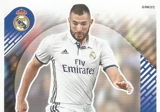 2016-17 Panini Real Madrid Stickers #81 Karim Benzema Front