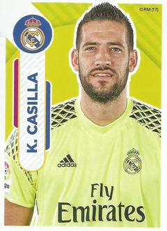 2016-17 Panini Real Madrid Stickers #100 Kiko Casilla Front