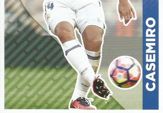 2016-17 Panini Real Madrid Stickers #107 Casemiro Front