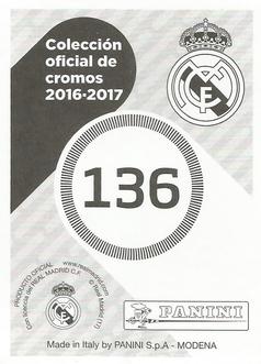 2016-17 Panini Real Madrid Stickers #136 Asensio Back