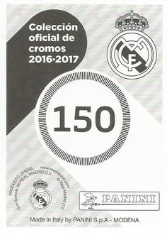 2016-17 Panini Real Madrid Stickers #150 Danilo Back