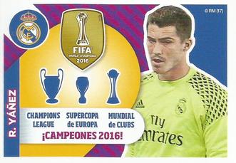 2016-17 Panini Real Madrid Stickers #158 Rubén Yáñez Front