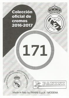 2016-17 Panini Real Madrid Stickers #171 Real Madrid Back