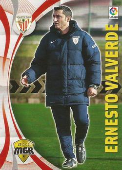 2015-16 Panini Megacracks Liga BBVA #2 Ernesto Valverde Front
