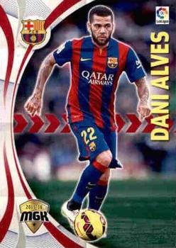 2015-16 Panini Megacracks Liga BBVA #59 Dani Alves Front