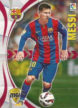 2015-16 Panini Megacracks Liga BBVA #72 Messi Front