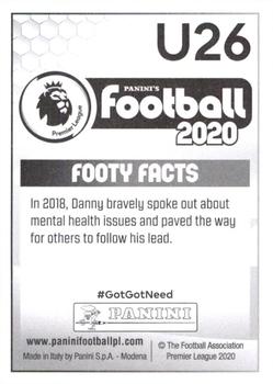 2019-20 Panini Football 2020 - Transfer Update #U26 Danny Rose Back